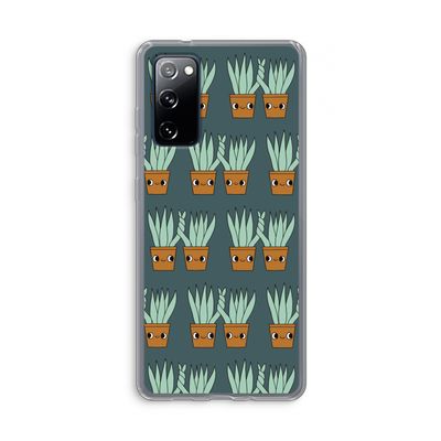 Sansevieria: Samsung Galaxy S20 FE / S20 FE 5G Transparant Hoesje