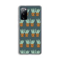 Sansevieria: Samsung Galaxy S20 FE / S20 FE 5G Transparant Hoesje