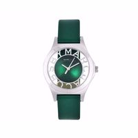 Horlogeband Marc by Marc Jacobs MBM1336 Onderliggend Leder Groen 16mm