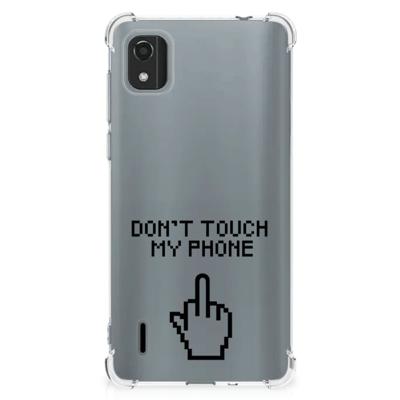 Nokia C2 2nd Edition Anti Shock Case Finger Don't Touch My Phone Nokia C2 2nd Edition Anti Shock Case Finger Don't Touch My Phone