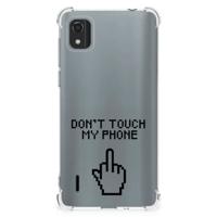 Nokia C2 2nd Edition Anti Shock Case Finger Don't Touch My Phone
