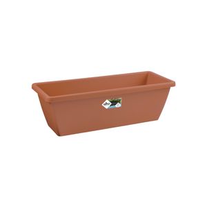 elho barcelona trough 70cm Buiten Plantenpot Vrijstaand Polypropyleen (PP) Terracotta