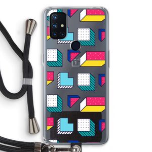 8-bit N°7: OnePlus Nord N10 5G Transparant Hoesje met koord