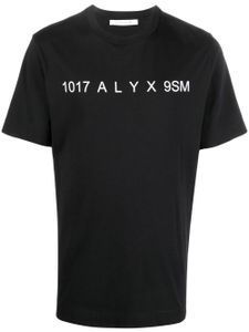 1017 ALYX 9SM t-shirt à logo imprimé - Noir