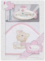 Interbaby badaccessoires Love 100 cm katoen - thumbnail