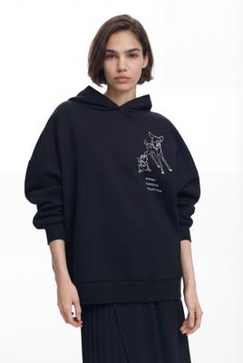 Bambi-sweater - BLACK - S
