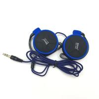 Christiane Q940 3 5 mm Super Bass EarHook oortelefoon voor MP3-speler computer Mobile (blauw geen MIC)