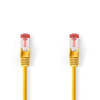 Nedis CAT6 Netwerkkabel | RJ45 Male | RJ45 Male | S/FTP | 15.0 m | Rond | LSZH | Grijs | Label - CCGL85221YE150 - thumbnail