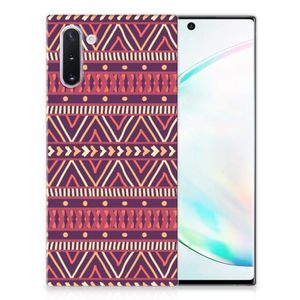 Samsung Galaxy Note 10 TPU bumper Aztec Paars