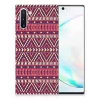 Samsung Galaxy Note 10 TPU bumper Aztec Paars