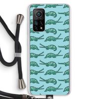 Kroko: Xiaomi Mi 10T 5G Transparant Hoesje met koord