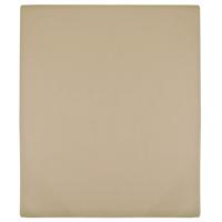 VidaXL Hoeslaken jersey 140x200 cm katoen taupe