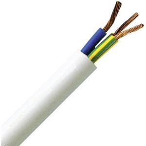 Kopp 151805840 Geïsoleerde kabel H05VV5-F 3 x 1.5 mm² Wit 5 m