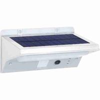LUMISKY Waterdichte wandlamp voor buiten op zonne-energie met detector - 21 LED's - 330 Lm - Draaibaar op 120 ° C