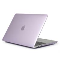 Voor MacBook Pro 16 inch laptop Crystal stijl beschermende case (paars)