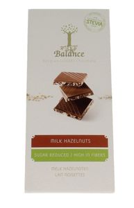 Balance Chocolade Tablet Stevia Melk Hazelnoot