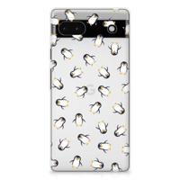 TPU bumper voor Google Pixel 6A Pinguïn