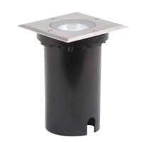 KonstSmide GrondSpot 11cm vierkant RVS - 7608-000