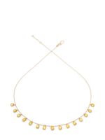 We by WHITEbIRD 18kt yellow gold Dancing Drop sapphire necklace - Or - thumbnail