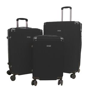 TVR-Travel® - Kofferset Niels - Koffers - 3 stuks - S/M/L - Zwart