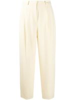 Tory Burch pantalon de costume à taille haute - Tons neutres