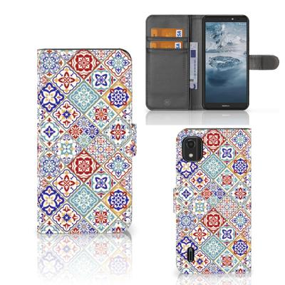 Nokia C2 2nd Edition | Bookcase | Tiles Color
