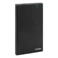 Externe Doos CoolBox COO-SCA2540-UA Zwart 2,5"