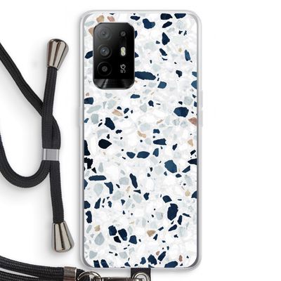 Terrazzo N°1: Oppo A95 5G Transparant Hoesje met koord