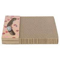 TRIXIE KRABPLANK HARTJES MET BALLEN RECHTHOEKIG KARTON ABRIKOOS