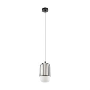 EGLO Muleges hangende plafondverlichting E27 40 W Zwart, Wit