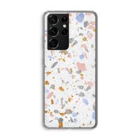 Terrazzo N°8: Samsung Galaxy S21 Ultra Transparant Hoesje