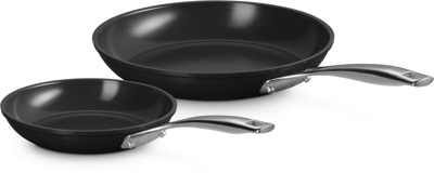 Le Creuset Koekenpannenset Essential Non-Stick Ceramic - ø 20 & 26 cm - keramische anti-aanbaklaag