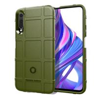 Volledige dekking schokbestendig TPU Case voor Huawei Honor 9X (Army Green)
