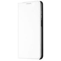 Stand Case Hoesje voor de Samsung Galaxy A14 4G Wit met Pashouder