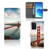 OPPO Reno6 5G | Flip Cover | Golden Gate Bridge