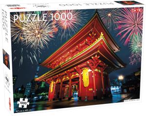 Tactic Puzzel Around the World: Temple in Asakusa, Japan puzzel 1000 stukjes