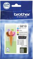 Brother inktcartridge, 400 pagina&apos;s, OEM LC-3213VAL, 4 kleuren - thumbnail