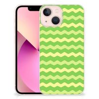 iPhone 13 mini TPU bumper Waves Green