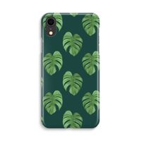 Monstera leaves: iPhone XR Volledig Geprint Hoesje