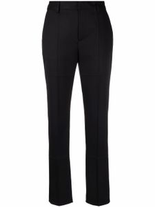 MM6 Maison Margiela pantalon de tailleur à coutures contrastantes - Noir