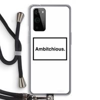 Ambitchious: OnePlus 9 Pro Transparant Hoesje met koord
