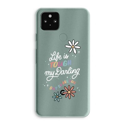 Tough Life: Google Pixel 5a 5G Transparant Hoesje