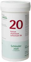 Pfluger Celzout 20 Kalium Aluminium Sulfuricum D6 Tabletten - thumbnail