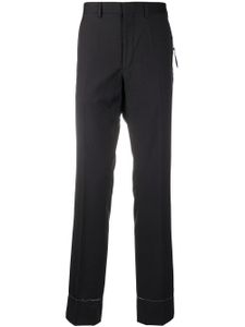 Ralph Lauren Purple Label pantalon à coupe droite - Gris