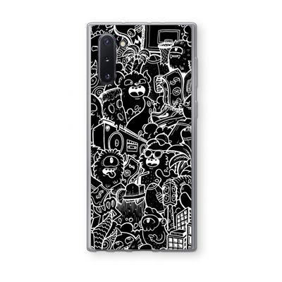 Vexx Black City : Samsung Galaxy Note 10 Transparant Hoesje