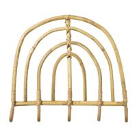Rotan kapstok - bruin - 40x36x7.5 cm Rotan kapstok - bruin - 40x36x7.5 cm