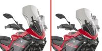 GIVI Windscherm, moto en scooter, D2177S Verhoogd getint