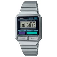 Casio A120WE-1AEF Vintage meerkleurig digitaal 40,7 x 33,5 mm - thumbnail