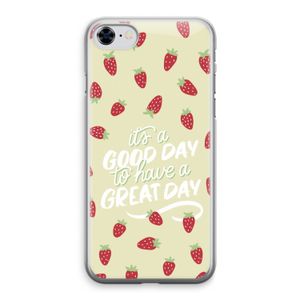 Don't forget to have a great day: iPhone 8 Transparant Hoesje