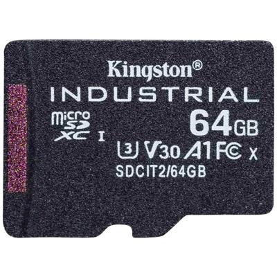 Kingston Industrial microSDXC-kaart 64 GB Class 10 UHS-I